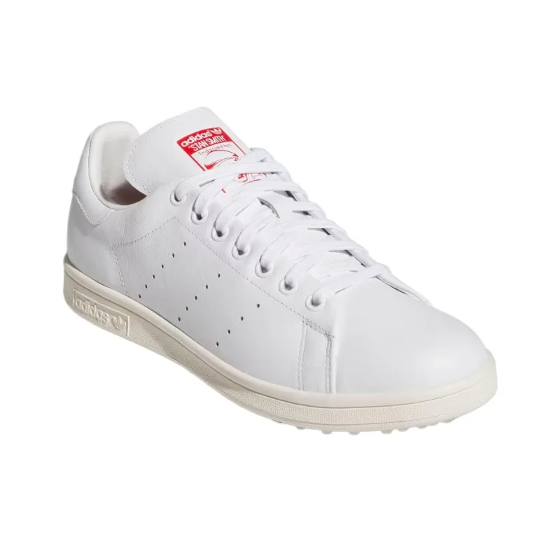 Adidas Stan Smith Spikeless Golf Cloud White Off White Better Scarlet-2