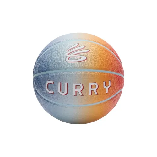 Under Armour CURRY 295 Valentine PU Basketball Blue Orange Size 7 Training Unisex