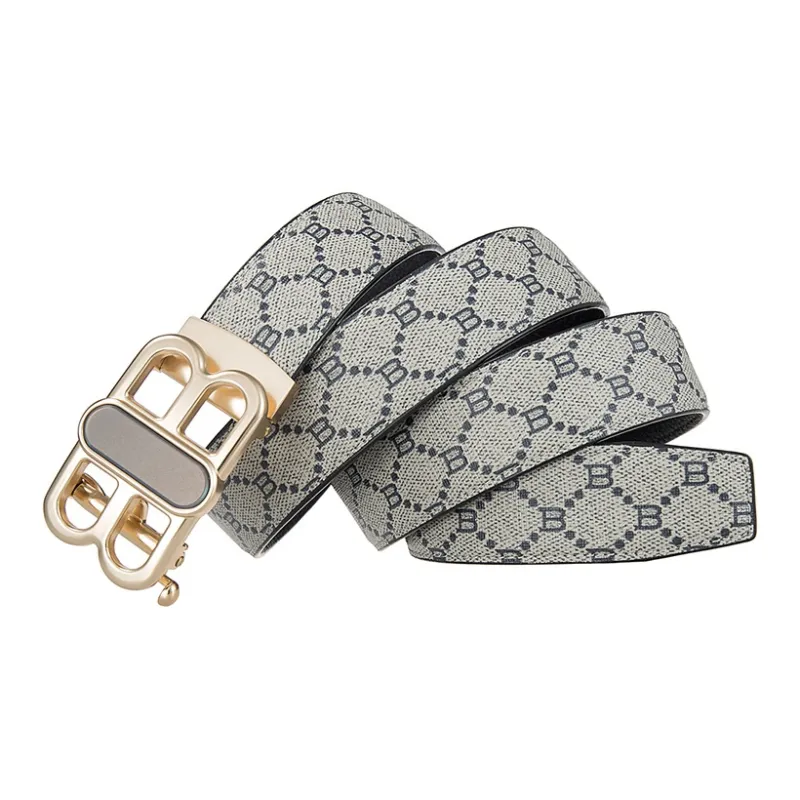JONNY MOORE Cow Leather Belts Men's 3.5cm-2