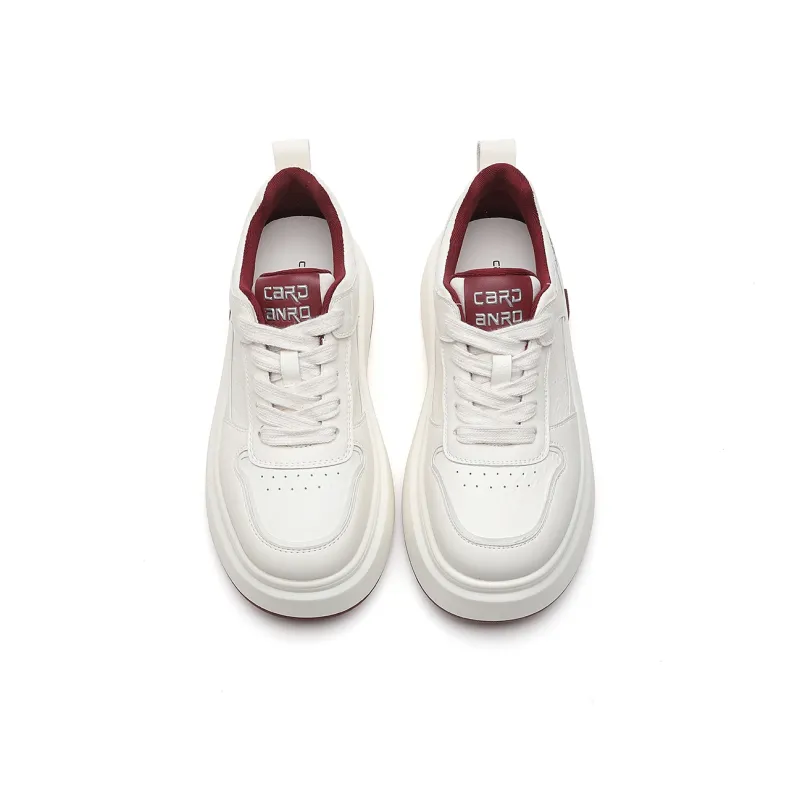CARDANRO Slip Resistant Low Top Comfortable Small Whiteboard Shoes Women's-8