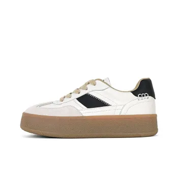 Uncle's House Low Top Casual Shoes Women's Milk White Coffee