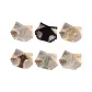 Gray White+Black+Beige Yellow+Brown+Light Green+Ivory (6-1)