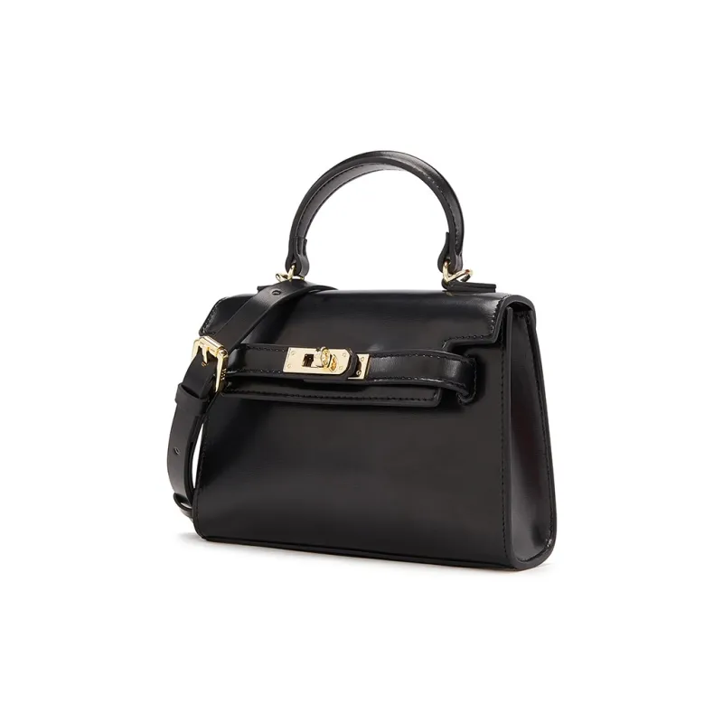 ELLE Cow Leather Handbag Regular Women's Multicolor-1