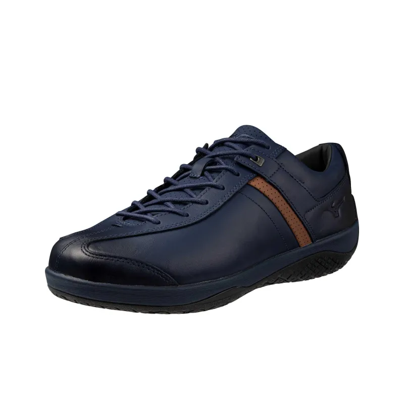 Mizuno Waterproof And Breathable Low Top Casual Shoes Unisex Marine Blue-2
