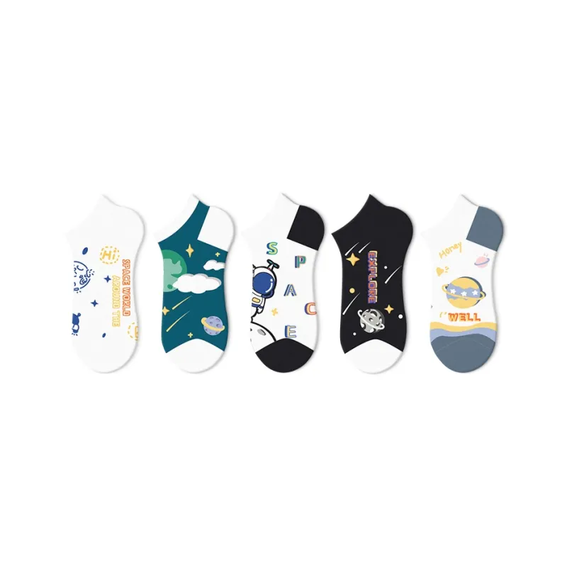 JKN No Show Socks Women's 5 Pack-16