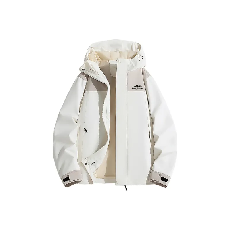 Yiwen Water Resistant Windproof Breathable Warm Windbreaker Jacket Unisex-12