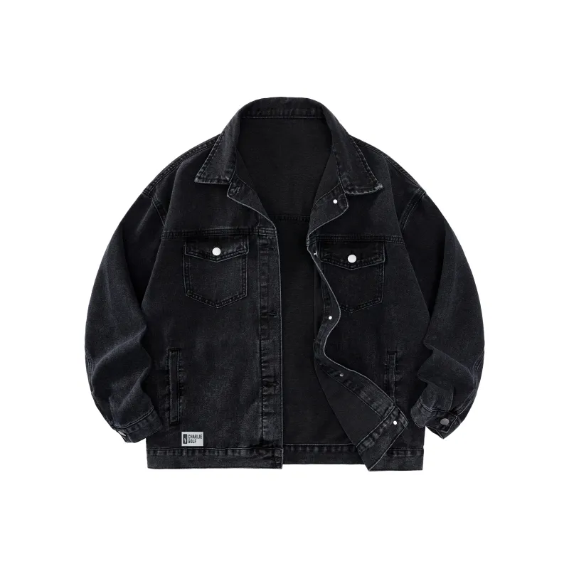 CHARLIE GOLF Denim Jacket Unisex-0