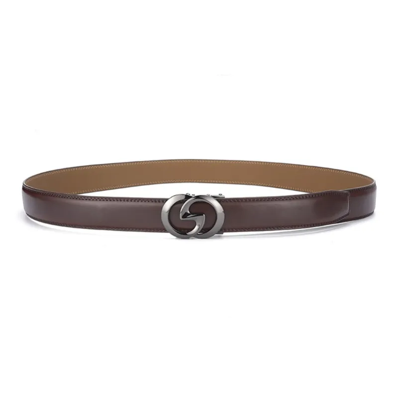 JONNY MOORE Cow Leather Belts Men's 3.5cm-5
