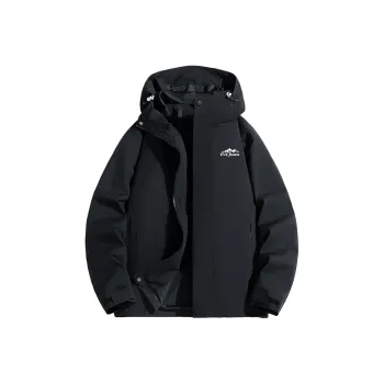 Yiwen Water Resistant Windproof Breathable Warm Windbreaker Jacket Unisex