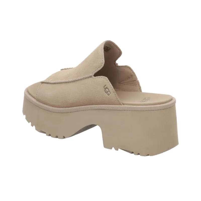 UGG Slip Resistant Slide Slippers Women's Beige-5