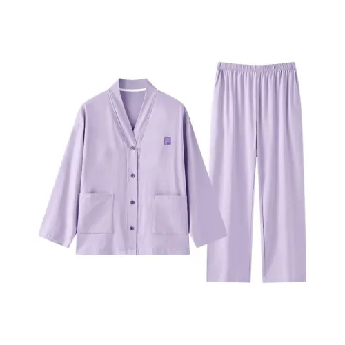 ZAO FU NIAO Pajama Set Women's Lilac