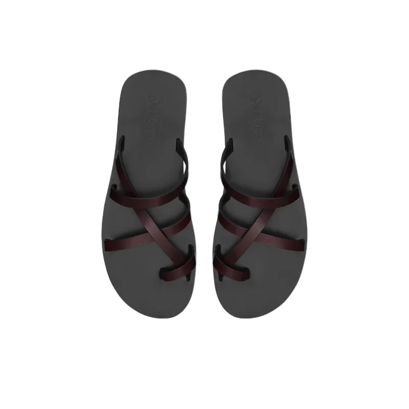 SAINT LAURENT Flip Flops Women's Brown-2