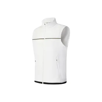 FILA Golf Series SS25 Vest Men's Jade White   WT