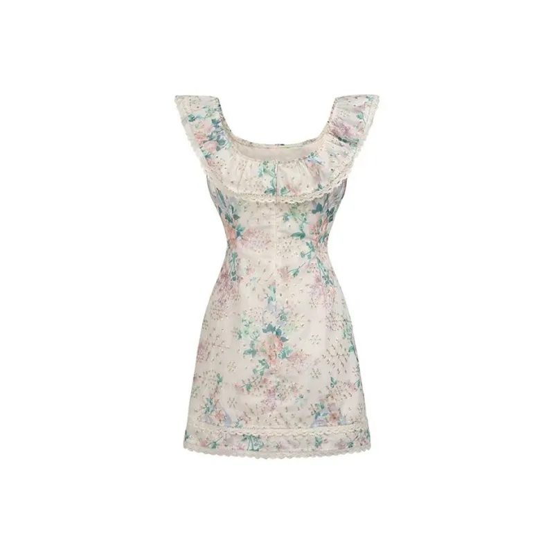 SECFLY OFFICIAL Sleeveless Dress Women's Ivory-1