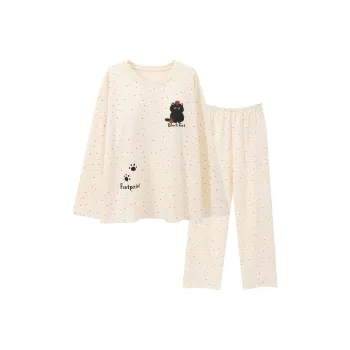 Ta Yan Pajama Set Women's Apricot