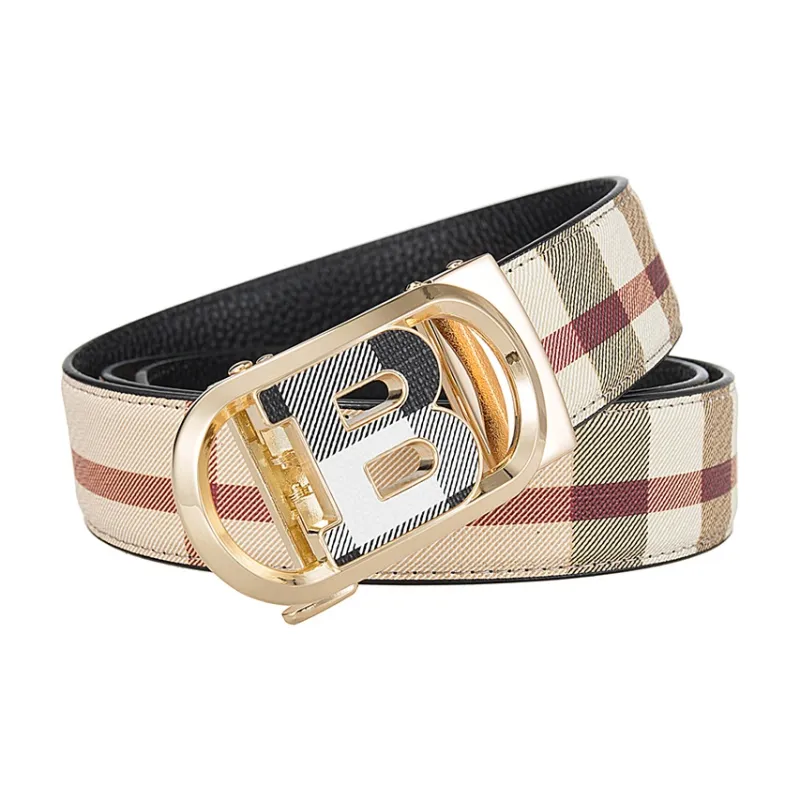JONNY MOORE Top Grain Cow Leather Belts Men's 3.5cm-7