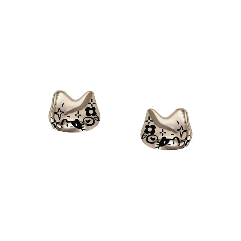 Masw Copper Alloy Stud Earrings Women's-0