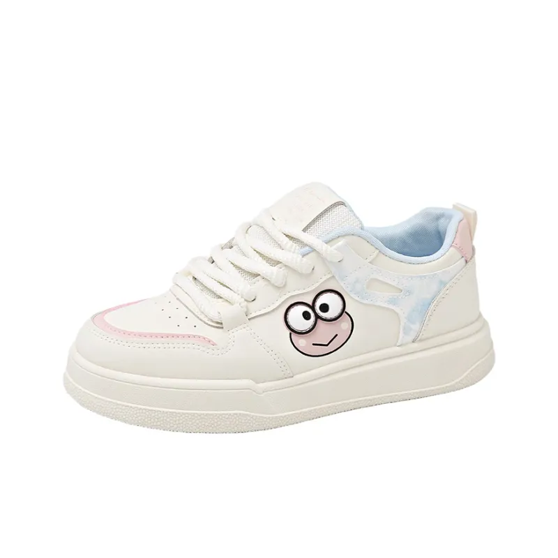 BANWEIDIYA Anti Slip Wear Resistant Low Top Skateboard Shoes Women's-0
