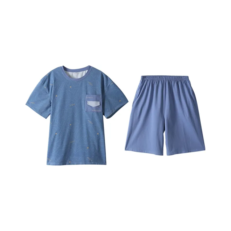 MADALLO Pajama Set Men's Dodger Blue-0
