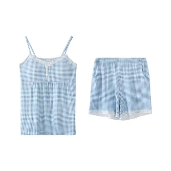 MADALLO Pajama Set Women's Light Blue