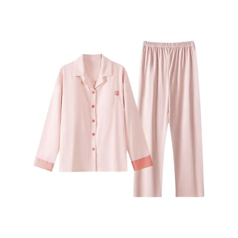ZAO FU NIAO Pajama Set Women's Cherry Pink-0
