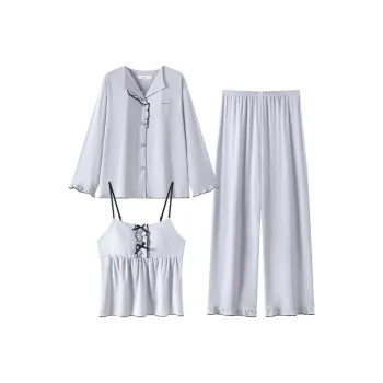 JINXU Pajama Set Women's Purple