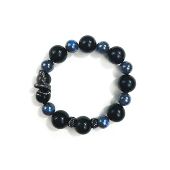JIAOSHIYU Obsidian Bracelets Unisex