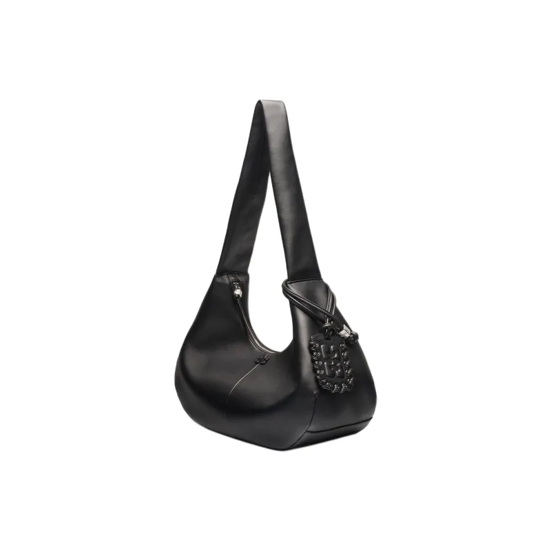 GANNI Tonal logo Plaque Shoulder Bag-2