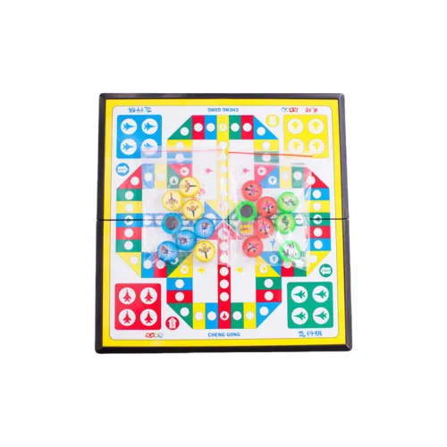 Lezhi By Me Flying Chess Game Pieces Magnetic Board Foldable Board Games