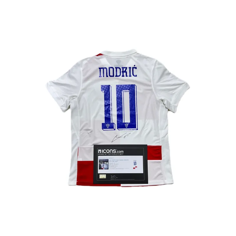 ICONS.com Croatia Jersey Includes Certification Certificate Not Framed Unisex-0