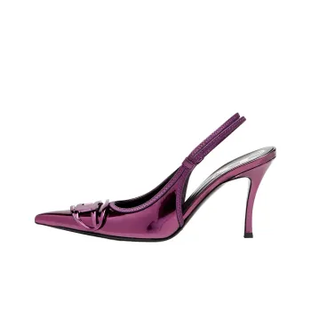 DIESEL D Venus Slim Heel High Heels 9cm Women's Dark Purple