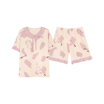 Pretty Lady Pajama Set Women's Pink