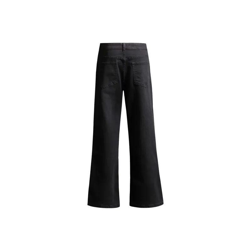 VXOXV Jeans Unisex Black-1