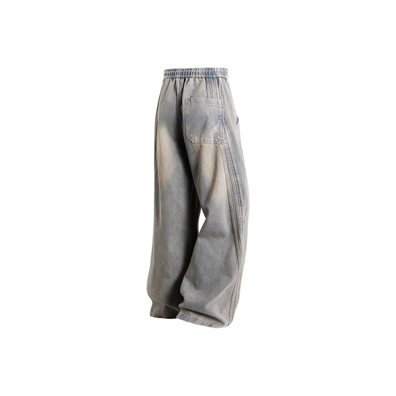 FASTFISH Jeans Unisex Vintage Blue-1