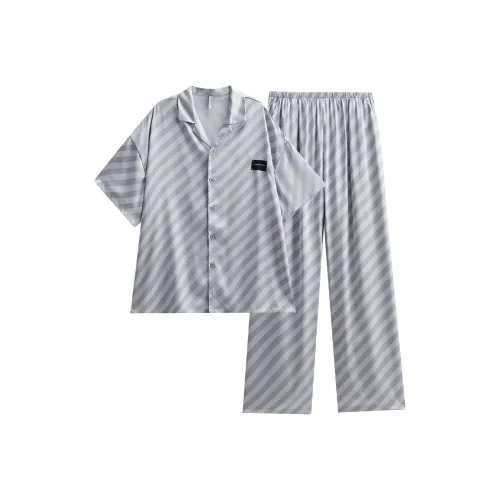 Same Language Pajama Set Men's Ice Blue · Light Blue
