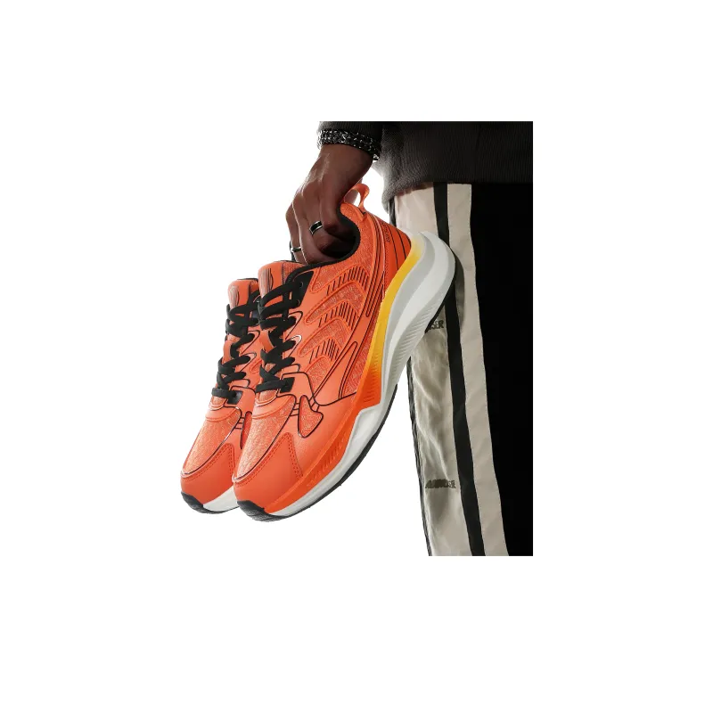 JEANSWEST Cushioning Slip Resistant Breathable Lightweight Rebound Low Top Running Shoes Unisex-1