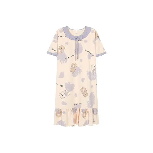 Pretty Lady Nightgown Women's Purple