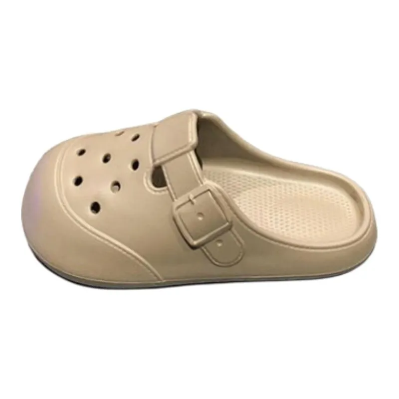 ALPLUME Home Slippers Khaki, Light Brown, Black-5