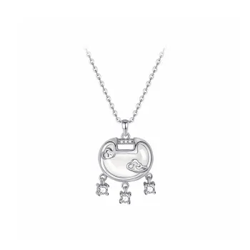 Ancient Jewelry Chalcedony Jade Necklaces Women's