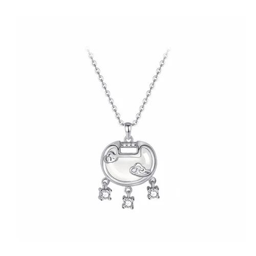 Ancient Jewelry Chalcedony Jade Necklaces Women's