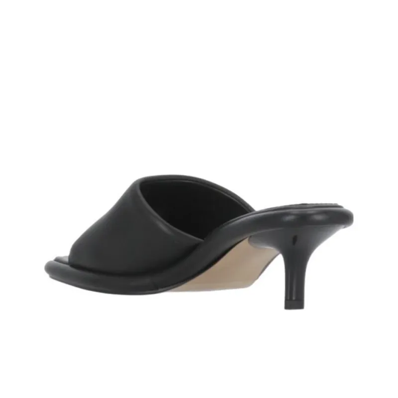 PINKO Logo Plaque Tara Slippers Women's-3