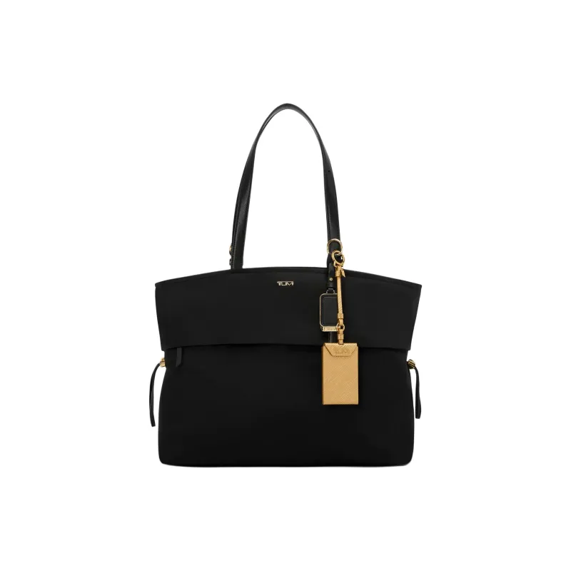TUMI Leather Bag Accessory Women's Gold-3