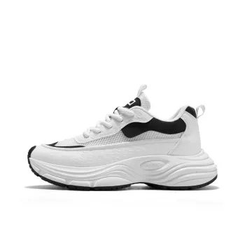 JKEM Cushioned Slip Resistant Abrasion Resistant Low Top Chunky Sneakers Men's