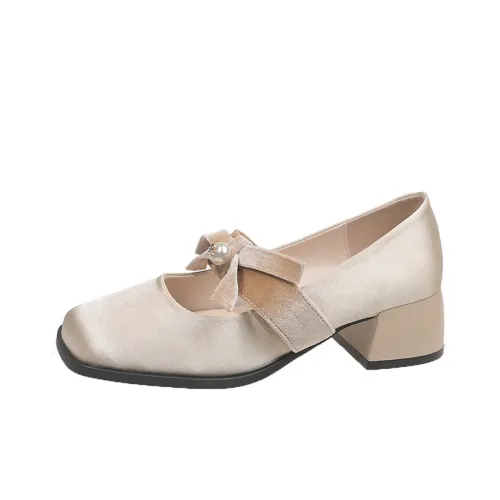 GEJIANI Chunky Heel High Heels Women's