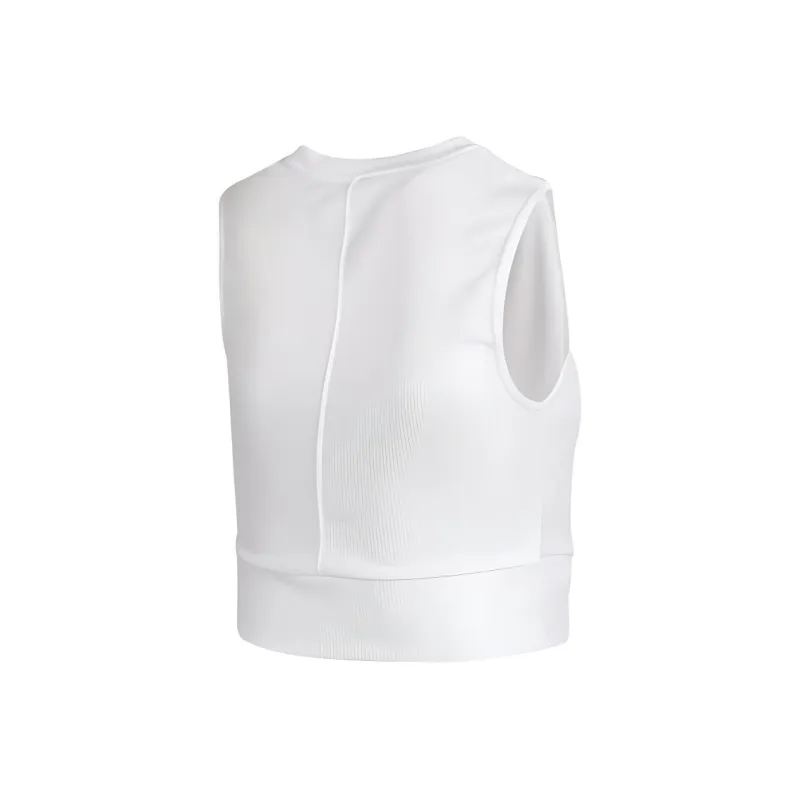 Nike Dri Fit Sleeveless Sports Shirts Women's White-1