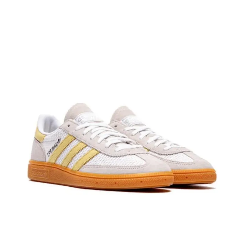 Adidas Handball Spezial White Powder Yellow Women's-1