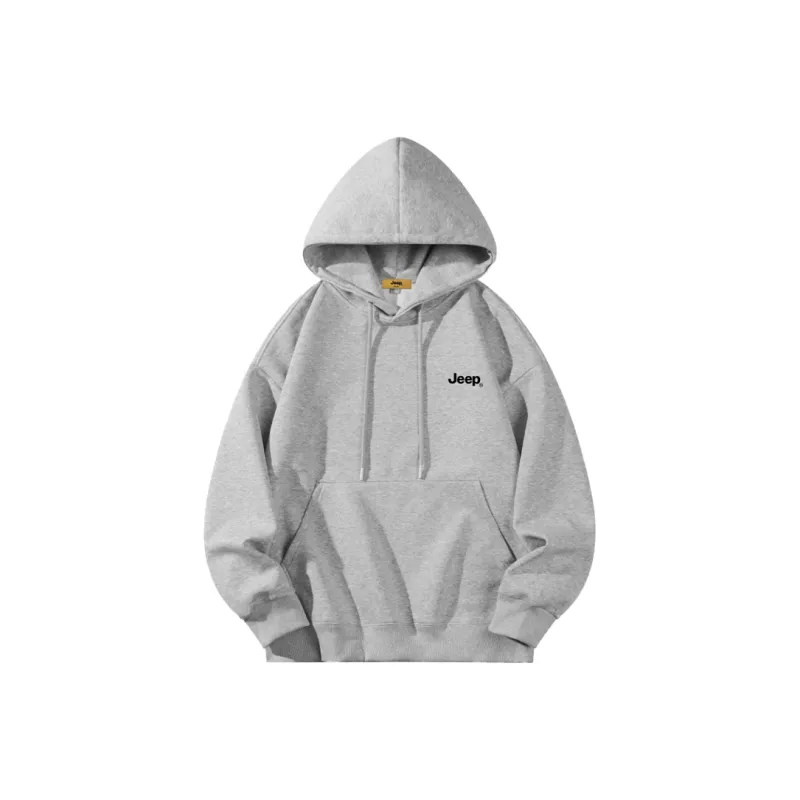 Jeep SS25 Sweatshirt Unisex Heather Gray, Comes With A Complimentary Shopping Bag-1