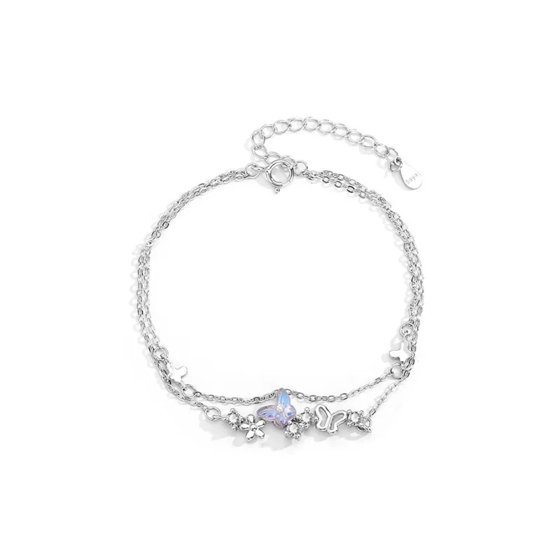 Good Quality S999 Fine Silver Bracelets Women's-0