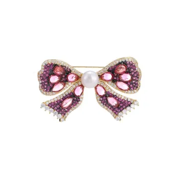 ZWU High Quality Eco Friendly Copper Brooches Women's