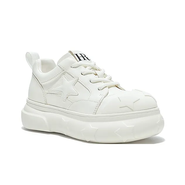 HR Low Top Skateboard Shoes Women's White-2